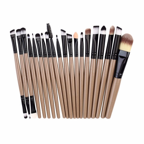 20pcs per set of Pro Blending Make Up Brushes