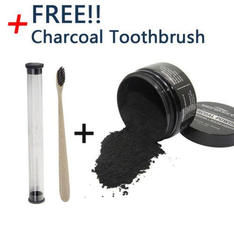Organic Charcoal Teeth Powder